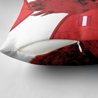 Austria Football Pillow Cover Unsere Burschen Eagle Mascot