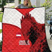 Austria Football Quilt Unsere Burschen Eagle Mascot