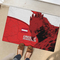Austria Football Rubber Doormat Unsere Burschen Eagle Mascot