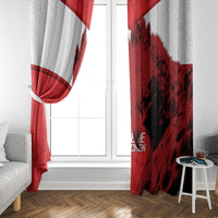 Austria Football Window Curtain Unsere Burschen Eagle Mascot