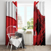 Austria Football Window Curtain Unsere Burschen Eagle Mascot