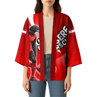 Personalized Austria Football Unsere Burschen Kimono Eagle Mascot Patriotic Wave Grunge