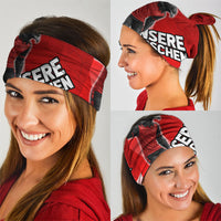 Austria Football Unsere Burschen Neck Gaiter Eagle Mascot Patriotic Wave Grunge