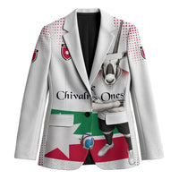 Personalized Jordan Football Blazer The Chivalrous Ones Oryx Mascot Patriotic Halftone Dot