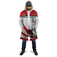 Personalized Jordan Football Oryx Mascot Cloak Patriotic Diagonal Stripe Athletic Graphic