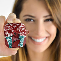 Portugal Football AirPods Case Selecao das Quinas Rooster Mascot Ornate Marble Swirl