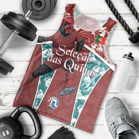 Personalized Portugal Football Men Tank Top Selecao das Quinas Rooster Mascot Ornate Marble Swirl