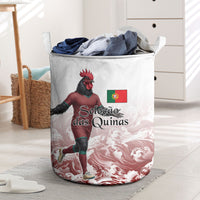 Portugal Football Selecao das Quinas Laundry Basket Rooster Mascot Patriotic Ornate