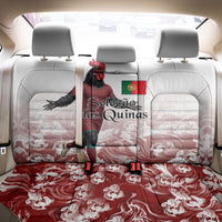 Portugal Football Selecao das Quinas Back Car Seat Cover Rooster Mascot Patriotic Ornate