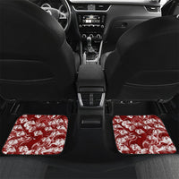 Portugal Football Selecao das Quinas Car Mats Rooster Mascot Patriotic Ornate