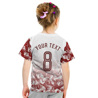 Personalized Portugal Football Selecao das Quinas Kid T Shirt Rooster Mascot Patriotic Ornate