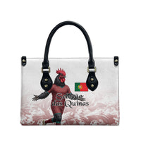 Portugal Football Selecao das Quinas Leather Bag Rooster Mascot Patriotic Ornate