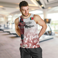 Personalized Portugal Football Selecao das Quinas Men Tank Top Rooster Mascot Patriotic Ornate