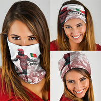 Portugal Football Selecao das Quinas Neck Gaiter Rooster Mascot Patriotic Ornate