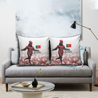 Portugal Football Selecao das Quinas Pillow Cover Rooster Mascot Patriotic Ornate