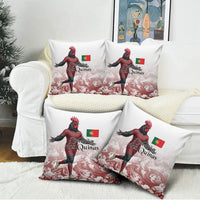 Portugal Football Selecao das Quinas Pillow Cover Rooster Mascot Patriotic Ornate