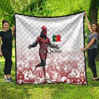Portugal Football Selecao das Quinas Quilt Rooster Mascot Patriotic Ornate