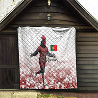Portugal Football Selecao das Quinas Quilt Rooster Mascot Patriotic Ornate