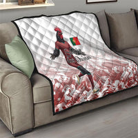 Portugal Football Selecao das Quinas Quilt Rooster Mascot Patriotic Ornate