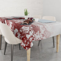 Portugal Football Selecao das Quinas Tablecloth Rooster Mascot Patriotic Ornate