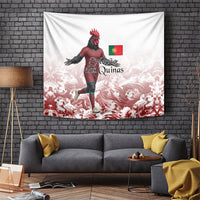 Portugal Football Selecao das Quinas Tapestry Rooster Mascot Patriotic Ornate