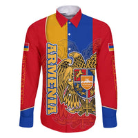 Armenia Flag Family Matching Puletasi and Hawaiian Shirt with National Coat of Arms and Map Design - Wonder Print Shop