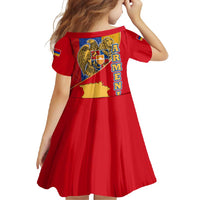 Armenia Flag Family Matching Summer Maxi Dress and Hawaiian Shirt with National Coat of Arms and Map Design - Wonder Print Shop