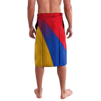 Armenia Flag Colors Lavalava with National Emblem and Map Design - Wonder Print Shop