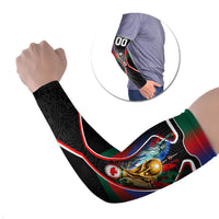 Personalized World Football 2026 Host Nations Arm Sleeves USA Canada Mexico Soccer Trophy