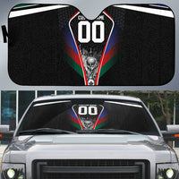 Personalized World Football 2026 Host Nations Auto Sun Shade USA Canada Mexico Soccer Trophy