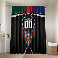 Personalized World Football 2026 Host Nations Bathroom Set USA Canada Mexico Soccer Trophy