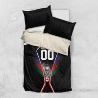 Personalized World Football 2026 Host Nations Bedding Set USA Canada Mexico Soccer Trophy