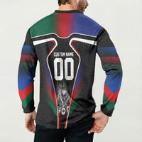 Personalized World Football 2026 Host Nations Button Sweatshirt USA Canada Mexico Soccer Trophy