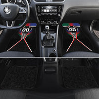 Personalized World Football 2026 Host Nations Car Mats USA Canada Mexico Soccer Trophy