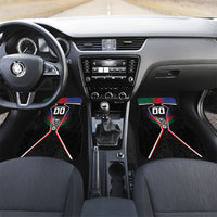 Personalized World Football 2026 Host Nations Car Mats USA Canada Mexico Soccer Trophy