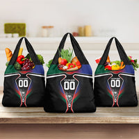 Personalized World Football 2026 Host Nations Grocery Bag USA Canada Mexico Soccer Trophy