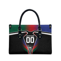 Personalized World Football 2026 Host Nations Leather Bag USA Canada Mexico Soccer Trophy