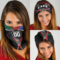 Personalized World Football 2026 Host Nations Neck Gaiter USA Canada Mexico Soccer Trophy