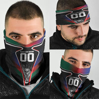 Personalized World Football 2026 Host Nations Neck Gaiter USA Canada Mexico Soccer Trophy