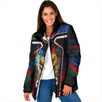 Personalized World Football 2026 Host Nations Padded Jacket USA Canada Mexico Soccer Trophy