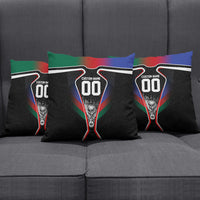 Personalized World Football 2026 Host Nations Pillow Cover USA Canada Mexico Soccer Trophy