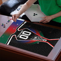 Personalized World Football 2026 Host Nations Puzzle USA Canada Mexico Soccer Trophy