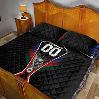 Personalized World Football 2026 Host Nations Quilt Bed Set USA Canada Mexico Soccer Trophy
