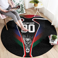 Personalized World Football 2026 Host Nations Round Carpet USA Canada Mexico Soccer Trophy