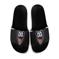 Personalized World Football 2026 Host Nations Slide Sandals USA Canada Mexico Soccer Trophy