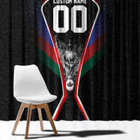 Personalized World Football 2026 Host Nations Window Curtain USA Canada Mexico Soccer Trophy