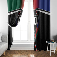 Personalized World Football 2026 Host Nations Window Curtain USA Canada Mexico Soccer Trophy