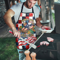 USA Soccer Summer Christmas In July Apron Summer Santa World Football 2026