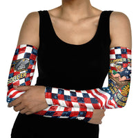 USA Soccer Summer Christmas In July Arm Sleeves Summer Santa World Football 2026