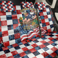 USA Soccer Summer Christmas In July Back Car Seat Cover Summer Santa World Football 2026